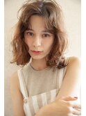 【kate 大宮】フレンチ重めボブxシルキーベージュ