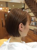透明感ボブ×シースルーバンク