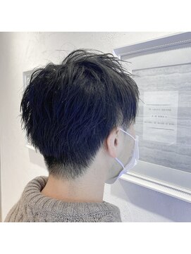 アロマ ヘアルーム 池袋店(AROMA hair room) スーツ短髪ツーブロック束感ショート/池袋/池袋東口