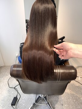 アールサロン 名駅(Rr SALON) 赤みを抑えたブラウンヘア