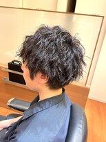 モッズヘア メン 上尾東口店(mod's hair men) メンズショート　波巻きパーマ　ツイストスパイラル