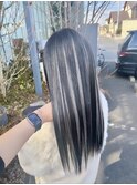 ハイトーンカラーインナーカラーシールエクステハイライト韓国