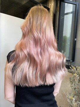 レニーバイエース(LANY by ACE) 【LANY 横浜】外国人風カール×コーラルピンク