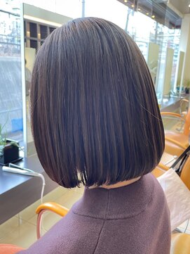 キサ ファータ 恵比寿(kisa fata) [オージュアサロン/恵比寿]パッツンボブ/ハンサムボブ