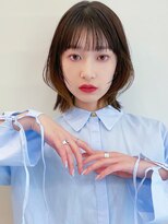 ハニーシブヤ(HONEY shibuya)&nbsp;ふんわりひし形くびれボブ/顔周りレイヤー