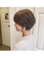 ロンドプロフィール 浦和(Lond profil)&nbsp;浦和ショートヘアショートカット白髪ぼかし白髪染めボブ40代50代