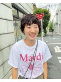 ショートヘア/ハンサムショート/ショートパーマ