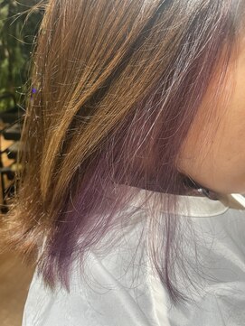 アルテリア(ARTERIA) ワンブリーチでイヤリングカラー☆