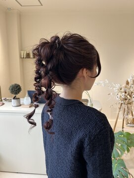 メイン(『 』main) 編みおろしツイン