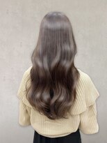 ヘアーエポック(hair epoque) 大人美人アッシュオリーブショコラアッシュ韓国ヘアモテ髪