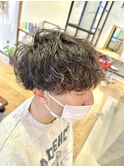 緩め波巻きウェーブ♪