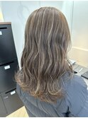 30代40代50代グレイヘア白髪ぼかしコントラストハイライト