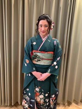 フラココ 神楽坂(hurakoko kagurazaka) 【廣田真弓】振袖スタイル♪