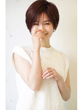 コンティロミー(CONTI ROMMY.) シースルー前髪の小顔ショート/オール世代◎/白髪対応　コンティ