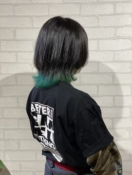 ビスイル 秋葉原店(Vis ill) オンブレグレージュオリーブベージュくびれミディ大人美人