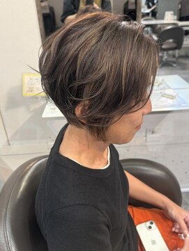 アビーヘア 市川店(abie hair) 白髪ぼかしハイライト