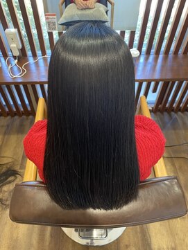 トムヘアーデザイン 古川橋店(TOM HAIR DESIGN) 髪質改善　縮毛矯正【美革ストレート】＃７