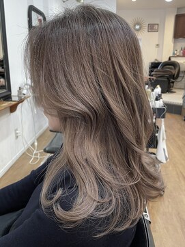 ジブドオブジェ(Jib d'obj) 八尾/ハイライト/髪質改善/酸性ストレート/バレイヤージュ