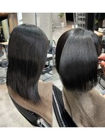 サクラ 岐阜(SAKURA)&nbsp;美髪矯正で作るボブ　髪質改善　岐阜美容室