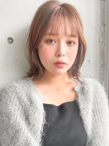 アグノス 青山(Agnos) ◎メルティカラー似合わせカット薄め前髪小顔カットワンカール 