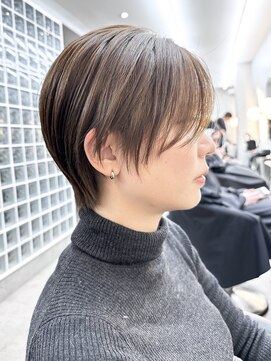 ロンドアベニール 北千住(Lond avenir) ショート×グレージュ