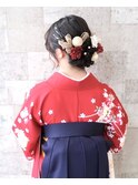 着物ヘアアレンジ