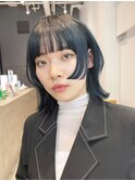 美髪前髪カット顔周りレイヤーくびれヘア_ba391031