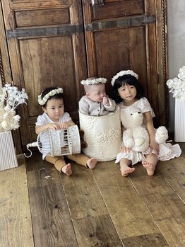 アマニエン(amani en)の写真/ベテランスタイリスト在籍！同じ親だからこその目線でスタイルのご相談やご提案もおまかせください◎