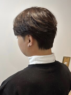 シェール(CHER) シースルーマッシュウルフ　マッシュウルフ　メンズウルフ