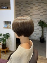 ハレウミヘアー 阿見(ハレウミhair)&nbsp;阿見町/ショートカット/耳かけボブ/白髪染め/白髪/ヘッドスパ