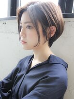 美髪前髪サイドバング外ハネボブこなれヘアモテ髪#226f0706