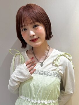 ジーナ 新浦安(Zina) 髪質改善＊赤みハイライトカラー＊美髪【Zina 新浦安】