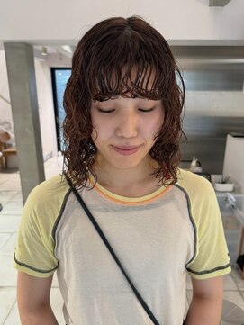 エヌ 河原町(enu) ボブパーマ/石橋/enu河原町/京都美容室