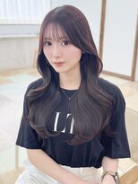 ルフェリ(Lufeli)&nbsp;【Lufeli】小野裕大　レイヤー　ココアブラウン　20代　顔まわり