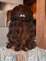 ロンド ボーイ 表参道(Lond BOY)&nbsp;暗めカラー/姫カットレイヤー/マロンベージュ/くすみベージュ