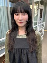 トレンチ(TRENCH) レイヤー ロングレイヤー 顔まわりカット