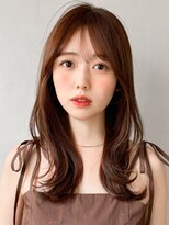 キリ 表参道(kyli)&nbsp;モテ髪艶感ナチュラルカール20代30代40代◎うるツヤセミディ