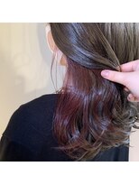 ゼン(ZEEN)&nbsp;ピンクインナーカラー♪