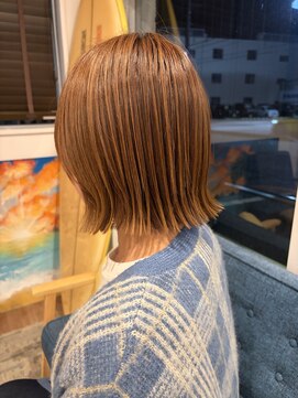 シエル ヘアアンドピース(Ciel hair peace) どんな季節でも間違いない切りっぱなしボブ