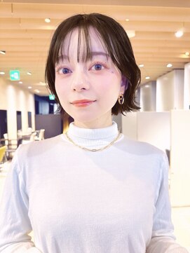 ショート/レイヤーカット/ボブ/外ハネ/シースルーバング