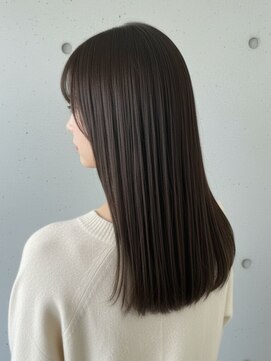 スタートウキョウ 渋谷(STAR TOKYO) 髪質改善カラー◎グレージュこなれ感ロング黒髪トリートメント