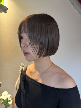 プロス(Pros) 表参道/ブリーチなし／レイヤーカット/ヘアセット