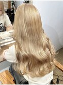 ブロンドミルクティーベージュ　２ブリーチ
