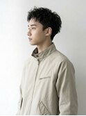 新宿市ヶ谷スパイキーショートニュアンスパーマ20代30代40代