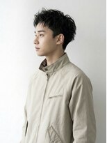 キビト(kibito) 新宿市ヶ谷スパイキーショートニュアンスパーマ20代30代40代