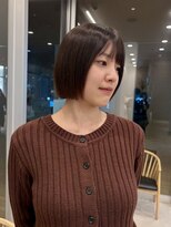 エクリジユウガオカ(equri Jiyugaoka)&nbsp;ぷつっとボブ/ストレート/10代/20代/30代/切りっぱなしボブ