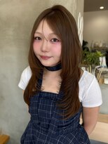エイティエイト(88)&nbsp;ワンホンオリーブベージュ〈小山市/レイヤーカット〉