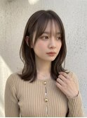 抜け感ミディ×モカベージュ