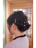 シニオン　ヘアアレンジ