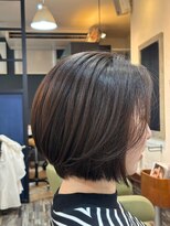 ヘアー ブルー(HAIR BLUE) 大人レイヤーボブ